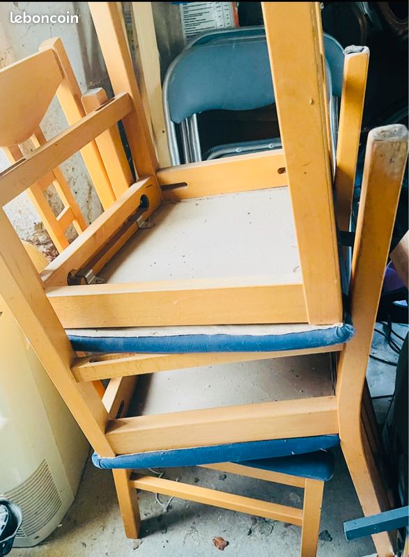 4 chaises NORRNAS en bois (bouleau massif) (image 2)