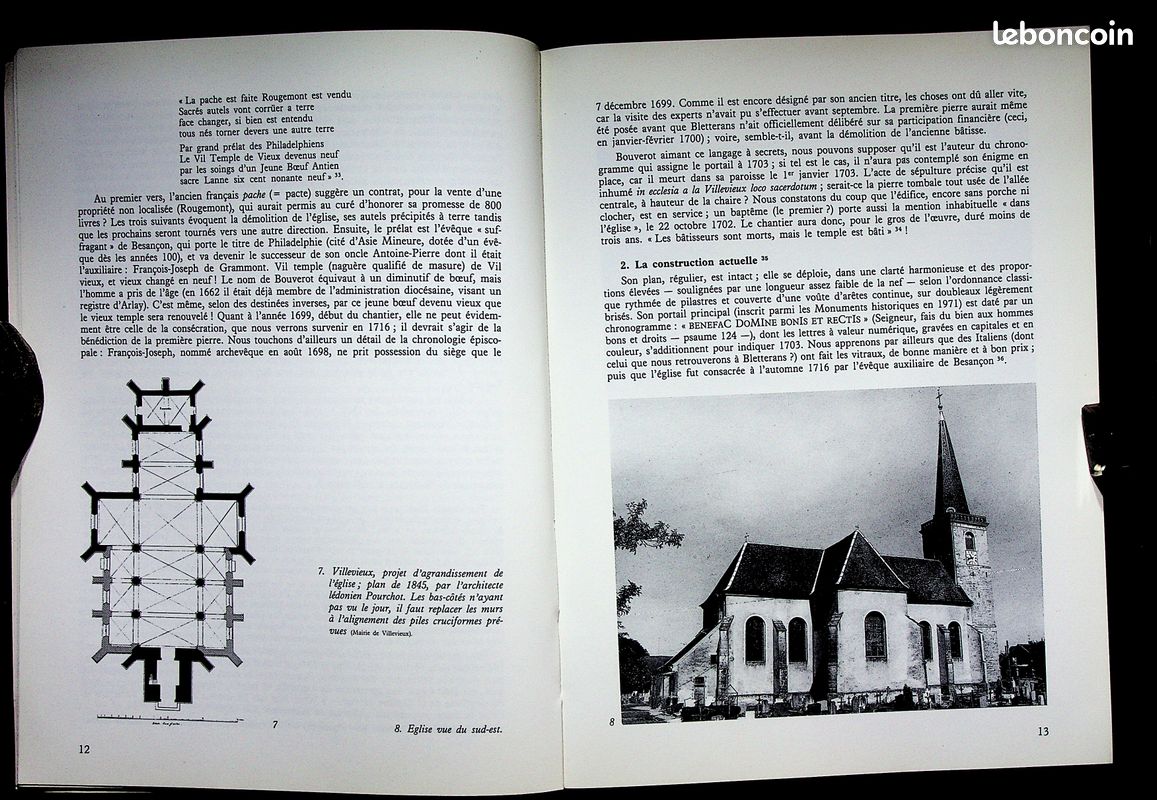 F Bletterans et Villevieux - Lescuyer Lyon 1986 (image 5)