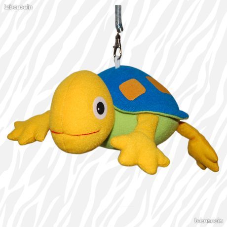 Suspension Tortue, Doudou avec ressort amovible NEUF (image 1)