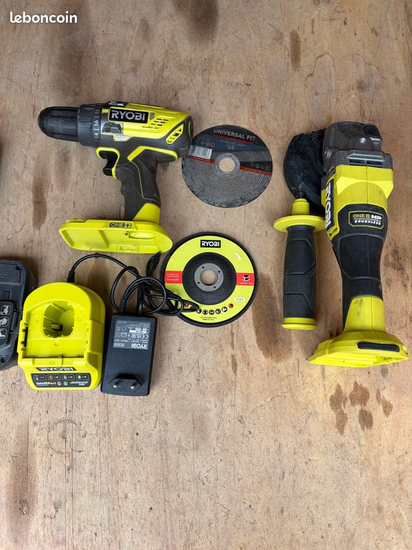 Pack visseuse et meuleuse Ryobi (image 3)