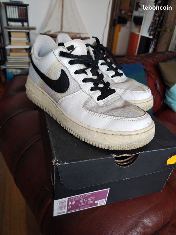 Basket Nike air force lv8 1, 39 blanche Chaussures