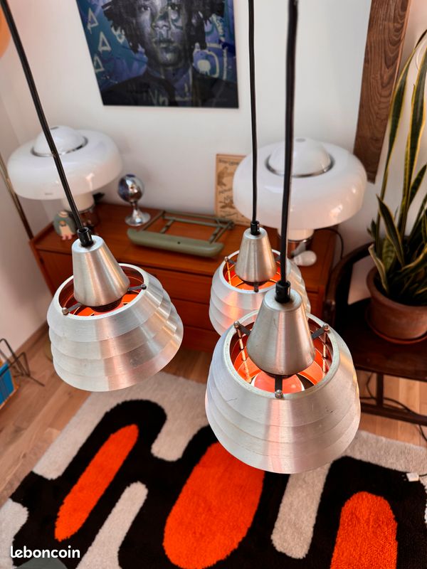 VENDU / Superbe suspension cascade vintage / Lakro de Carl Thore (image 3)