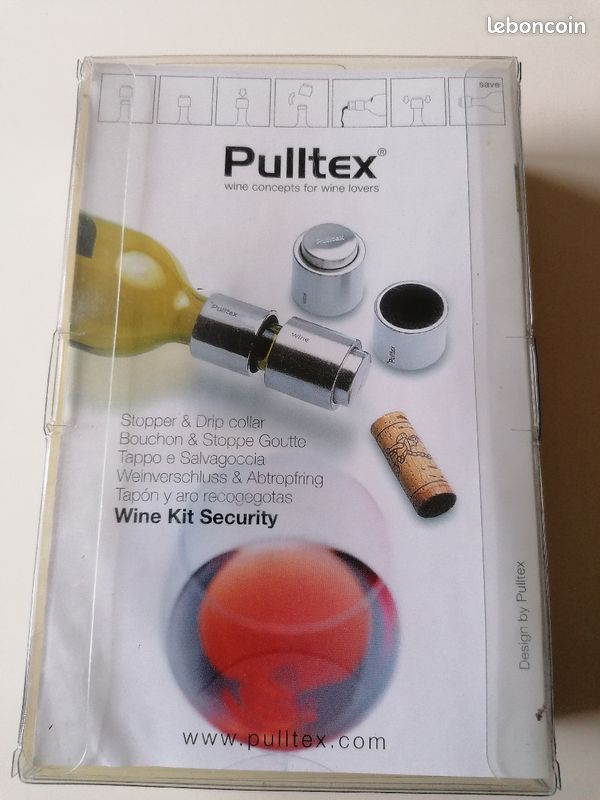 Pulltex, wine kit: bouchon et stop goutte (image 2)