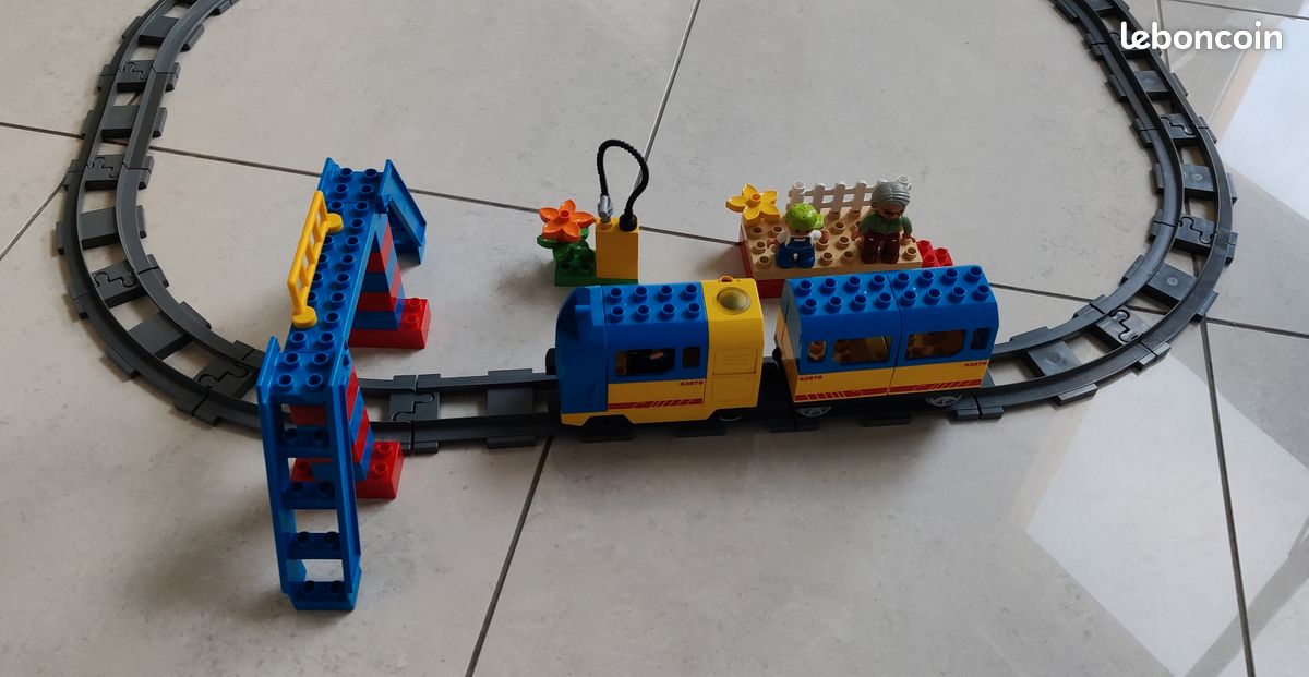 LEGO Duplo Plaque de Construction Verte - Jouet Montessori pour Garçon
