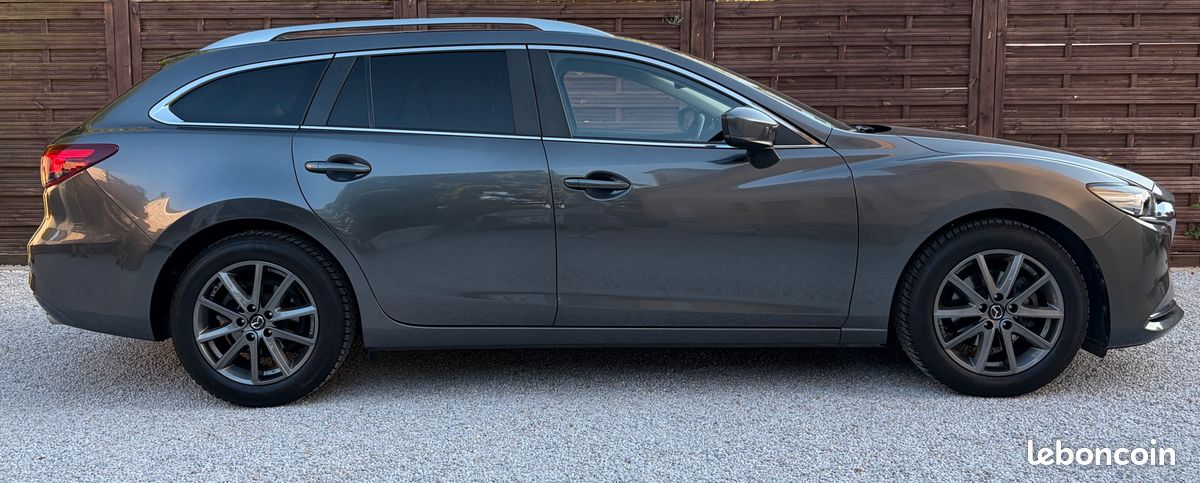 MAZDA 6 SW 2L 165 Exclusive BVA / CarPlay & Caméra / LED & Affichage tête haute / Historique complet MAZDA / Garantie 12MOIS (image 7)