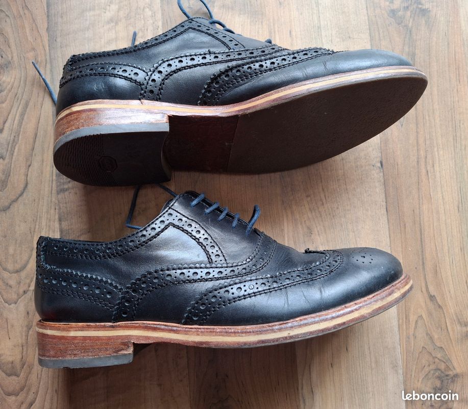 Derby noir à lacets Bocage 40/41 FLO83 Chaussures