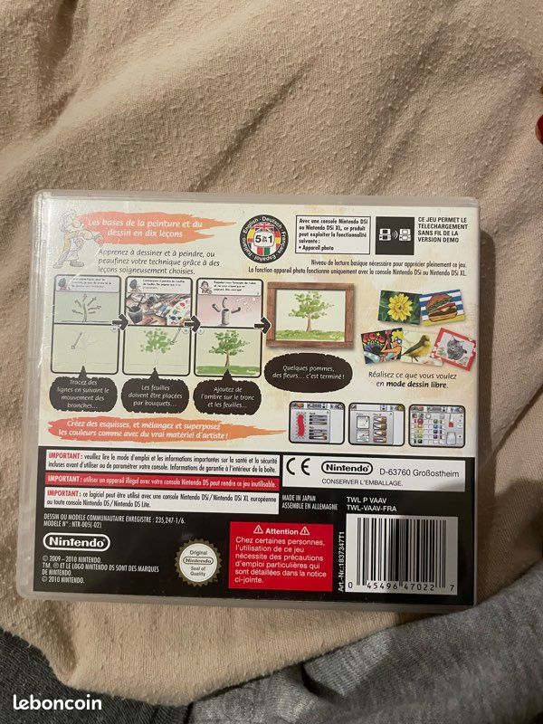 Art Academy Jeu Nintendo DS Complet Version Française Bon état