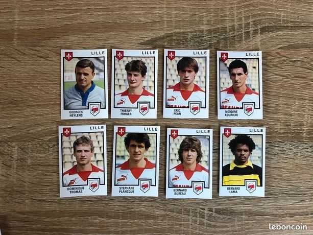 Carte Foot Panini LOSC Lille - Official Football Cards 1995 - à Choisir