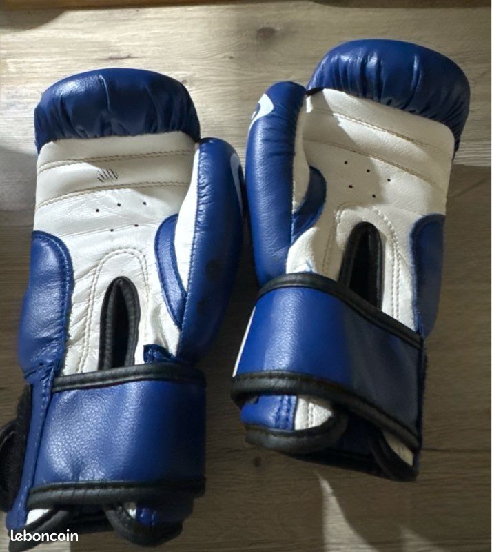 Gants De Boxe Enfants Farabi - Muay Thai / Training / Sac - Rouge Et Noir - Neufs
