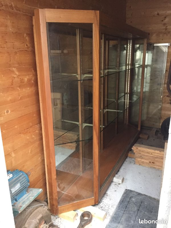 Vitrine verre et bois pour collectionneur (image 3)