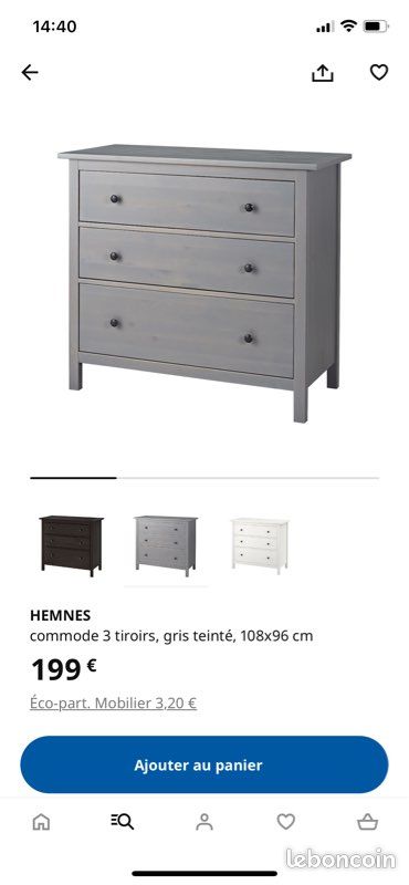 Commode Hemnes IKEA personalisé enfant (image 5)