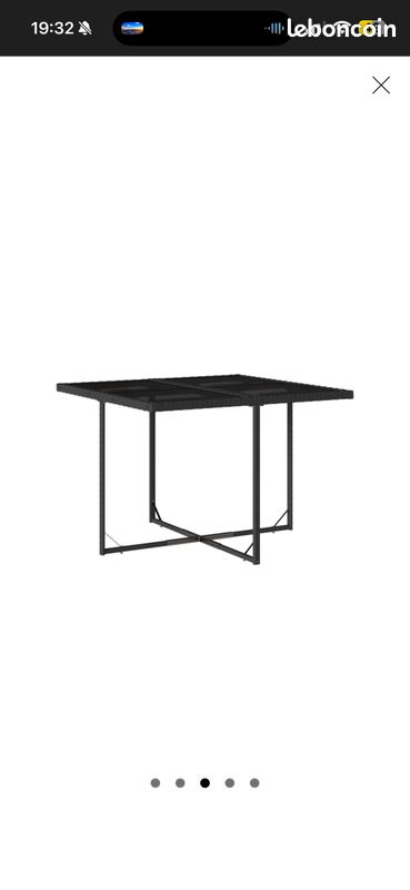 Table et chaises jardin (image 6)