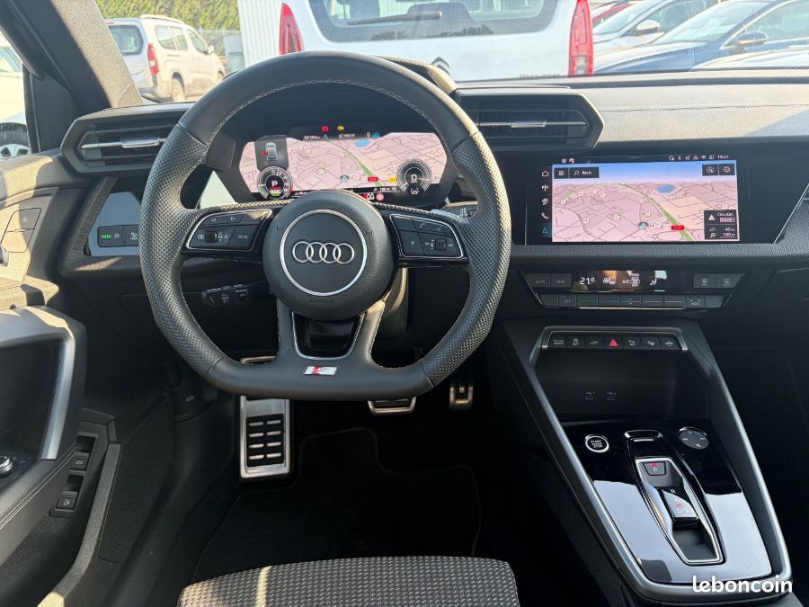 Audi A3 sportback IV New 40 TFSIe 204 25.7kWh S tronic S line 142Kms Elect. WLTP Key Less Hayon EL (image 4)
