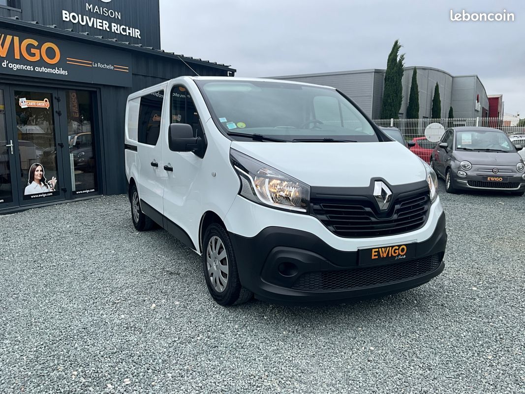 RENAULT TRAFIC 1.6 DCI 145 CH L1H1 ENERGY / AMENAGEMENT 6 PLACES / SIEGES ARR INDEPENDANTS / CAMERA / ENTRETIENs (image 18)