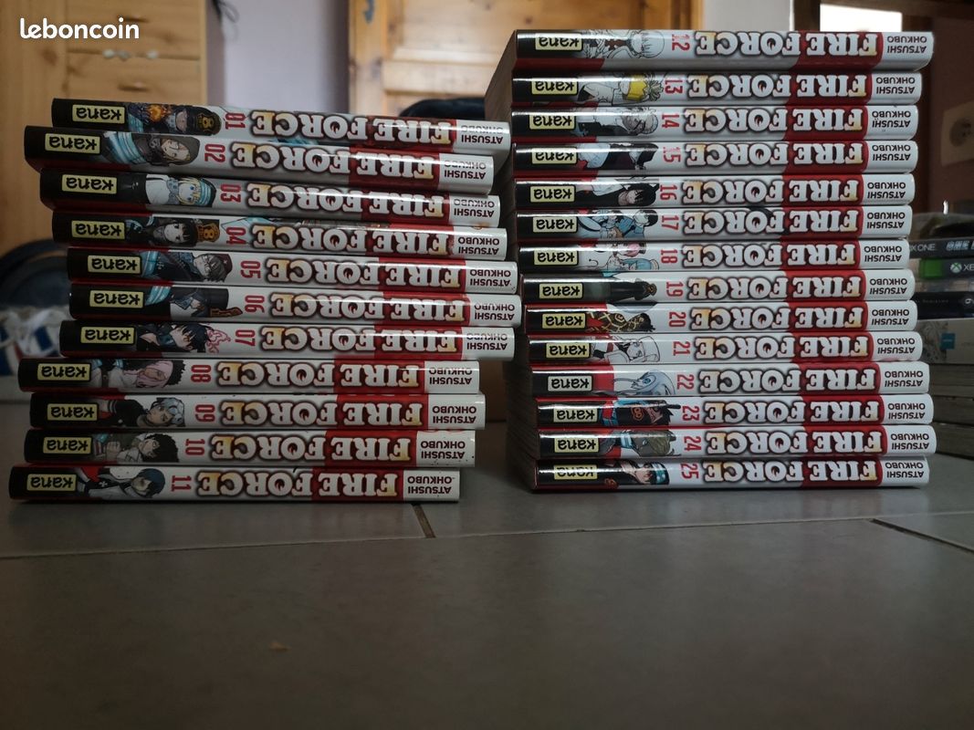 Lot manga Fire force (image 1)