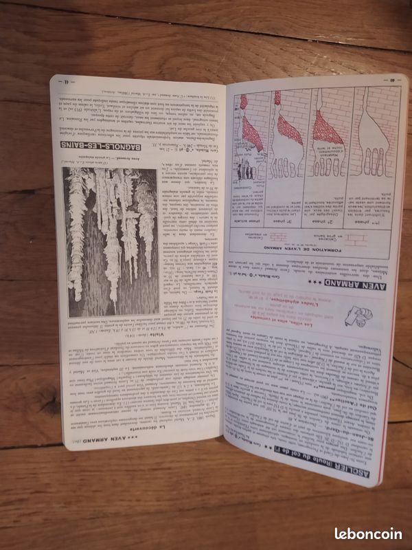 GORGES DU TARN Cévennes Bas- Languedoc Guide du pneu Michelin 18° édition été 1963 (image 7)