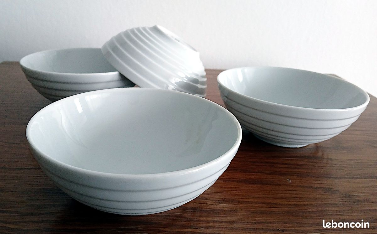 Lot de ramequins en plastique orange - EMSA W. GERMANY