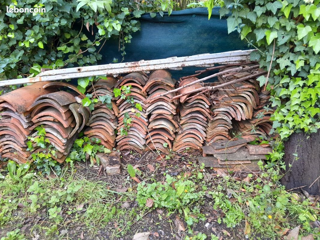 Gros lot de tuiles
les tuiles ont été stockées à l extérieur (image 2)
