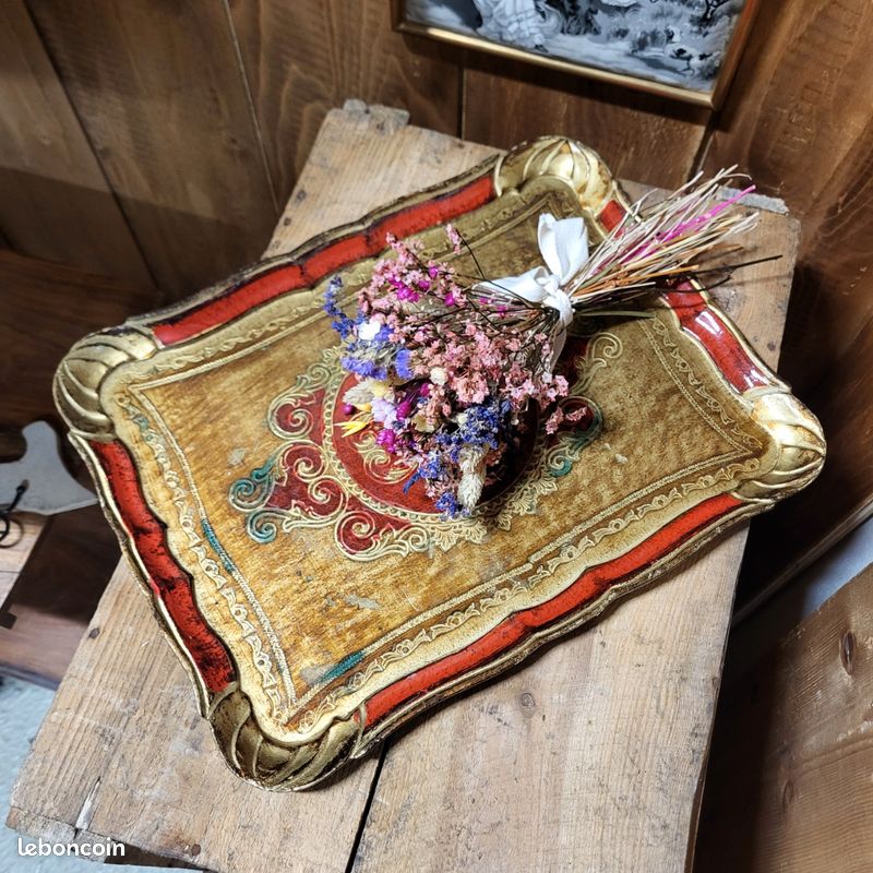 Ancien plateau rectangulaire florentin (image 4)
