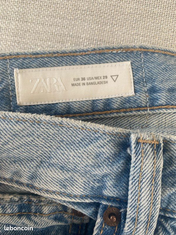 Jean bleu zara (image 3)