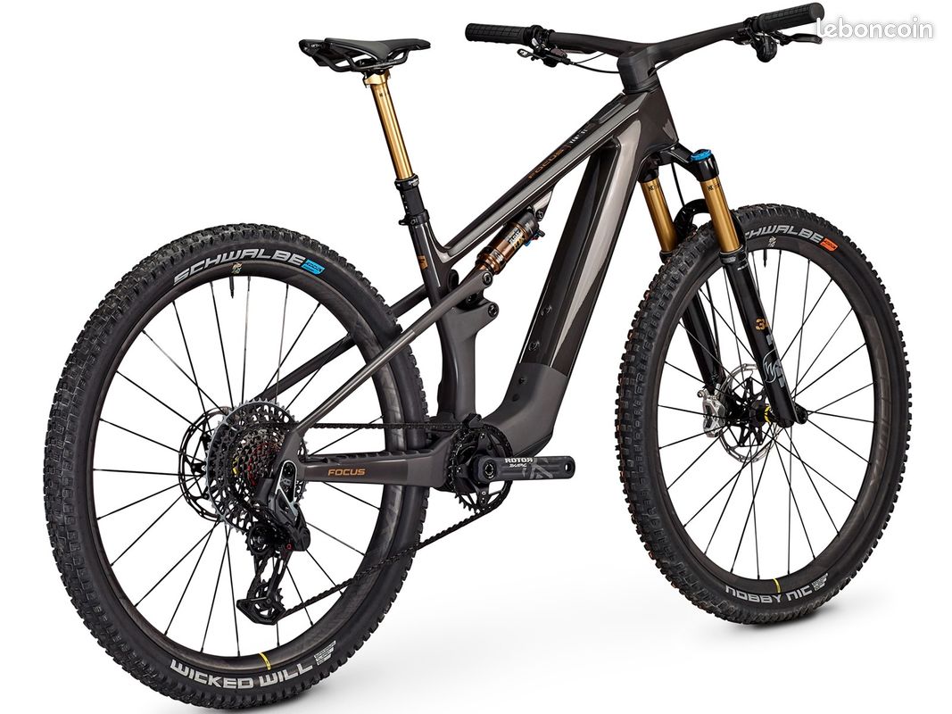VTTAE en carbone Focus Vam² SL 9.0 29" 430wh 12v carbon raw matt/glossy 2025 Couleur - Carbone, Tai (image 3)