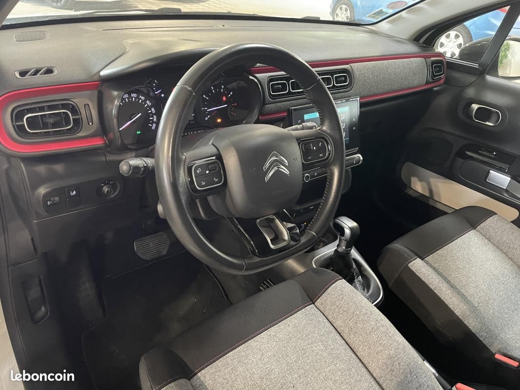 Citroën C3 110CH ELLE -BOITE AUTOMATIQUE-HISTORIQUE CITROEN-DISTRIBUTION NEUVE-CAMERA DE RECUL-GA... (image 20)