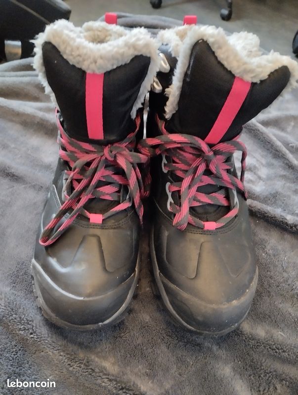 Bottes Neige Bottes Talon CompensÃ© Bottes De Neige Femme