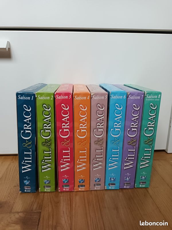 DVD WILL&GRACE Series de 1 a 8 (image 3)