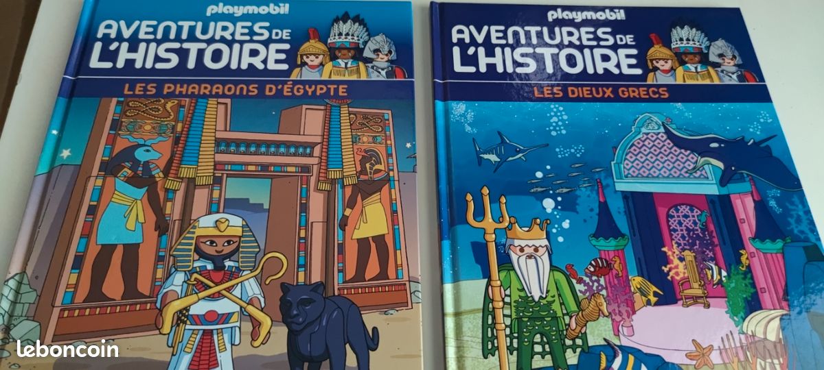 Livres playmobil Aventures de l'histoire (image 1)