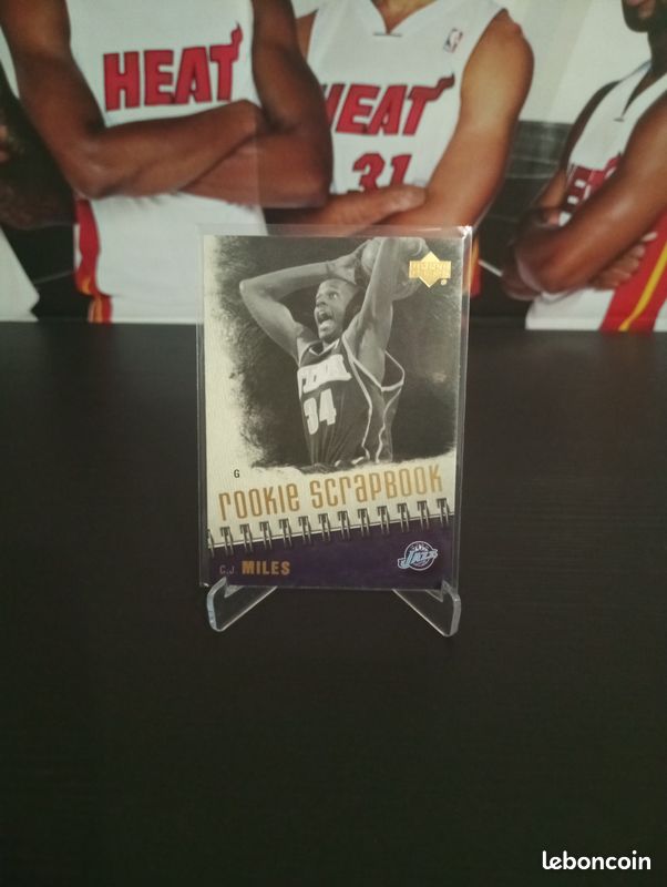 C.J. Miles â Utah Jazz đ 2005-06 Upper Deck â Rookie Scrapbook #RS27 (image 1)