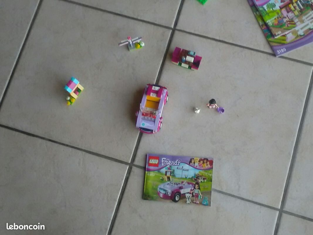 Lego friends la coupé cabriolet d'emma (image 1)