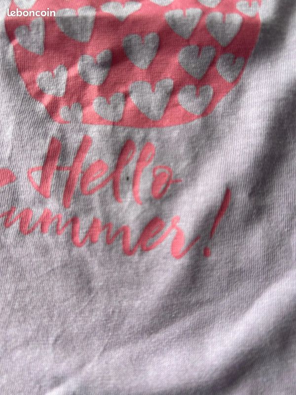 Tee-shirt violet Kiabi taille 10 ans (image 4)