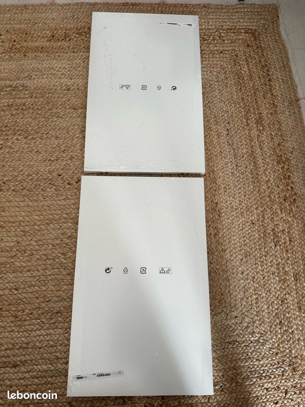 Lot de 2 planches en bois IKEA boaxel 60/40 neuves avec étiquette (image 2)