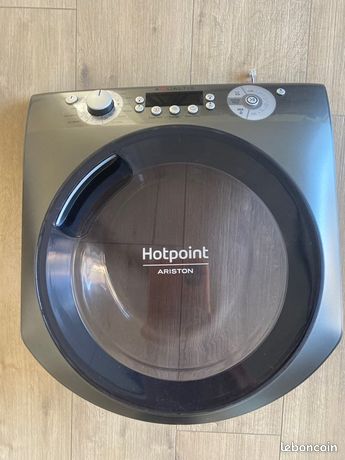 Porte Hublot Complet Hotpoint - AQDD PRA107 - Comme Neuf - Gris