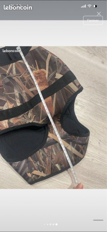 Gilet pour chien en néoprène camouflage (image 10)