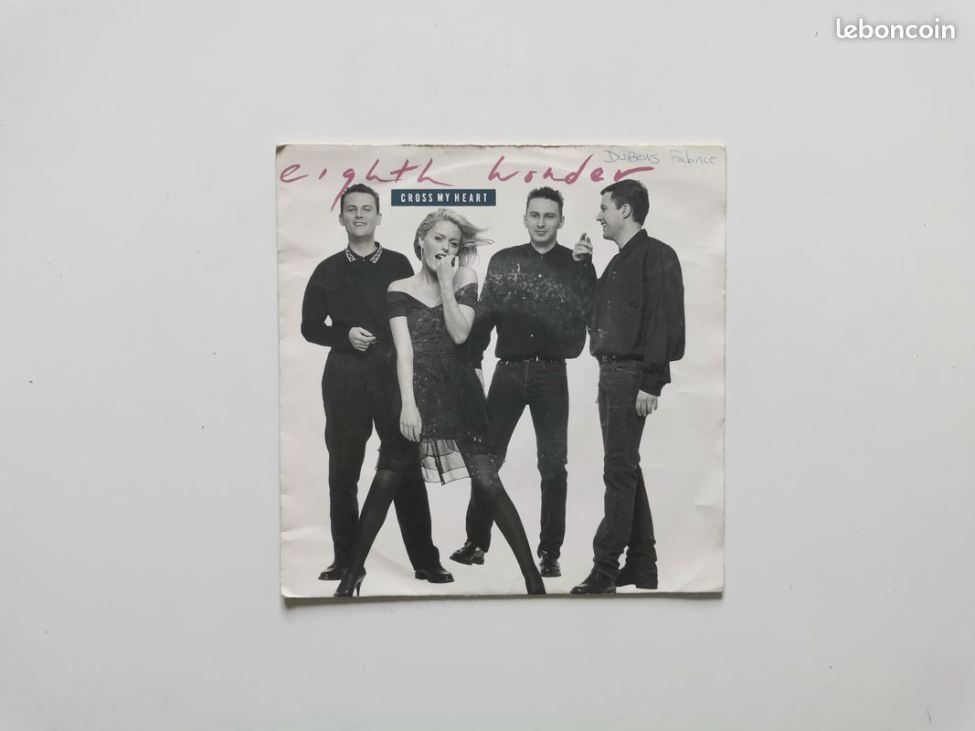 Vinyle 45 tours Eight wonder cross my heart (image 1)