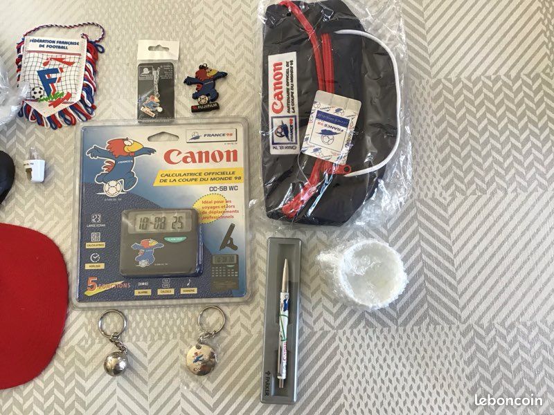Calculatrice Canon Officielle Coupe Du Monde France 98, Neuve Sous Blister