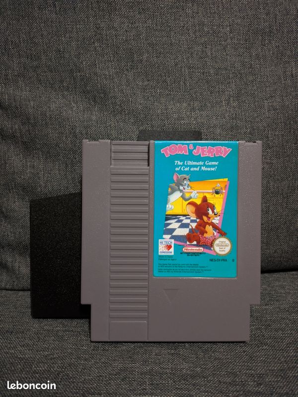 PAS DE JEU ₪ Notice - Nintendo NES - Tom & Jerry - FRA