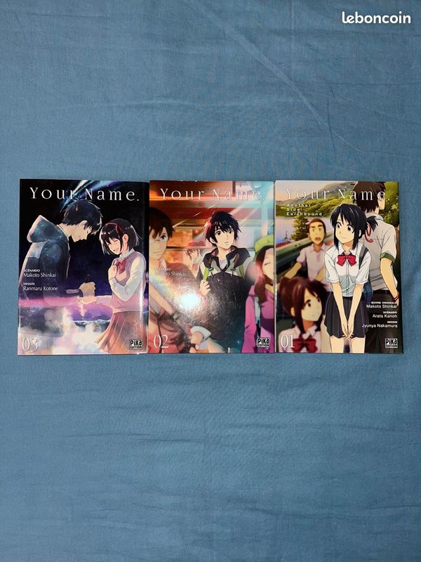 Manga Your Name Tome 1,2,3 (image 2)