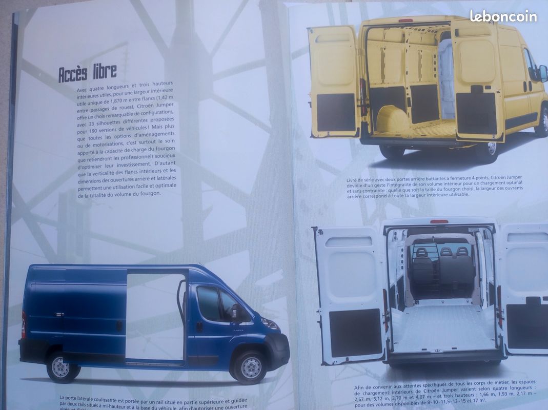 Brochure / Catalogue / Prospectus Citroën Jumper (image 3)
