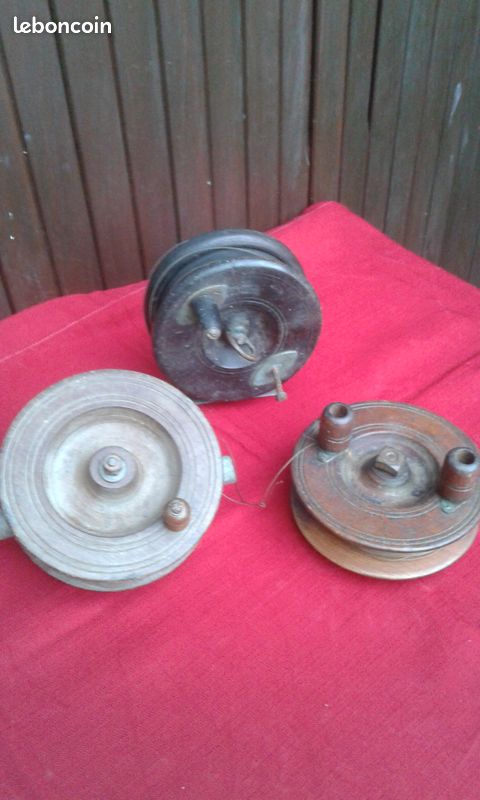 Moulinet De Pêche Antique Congress Tampa – Modèle Rare, état Vintage (lot #11647)