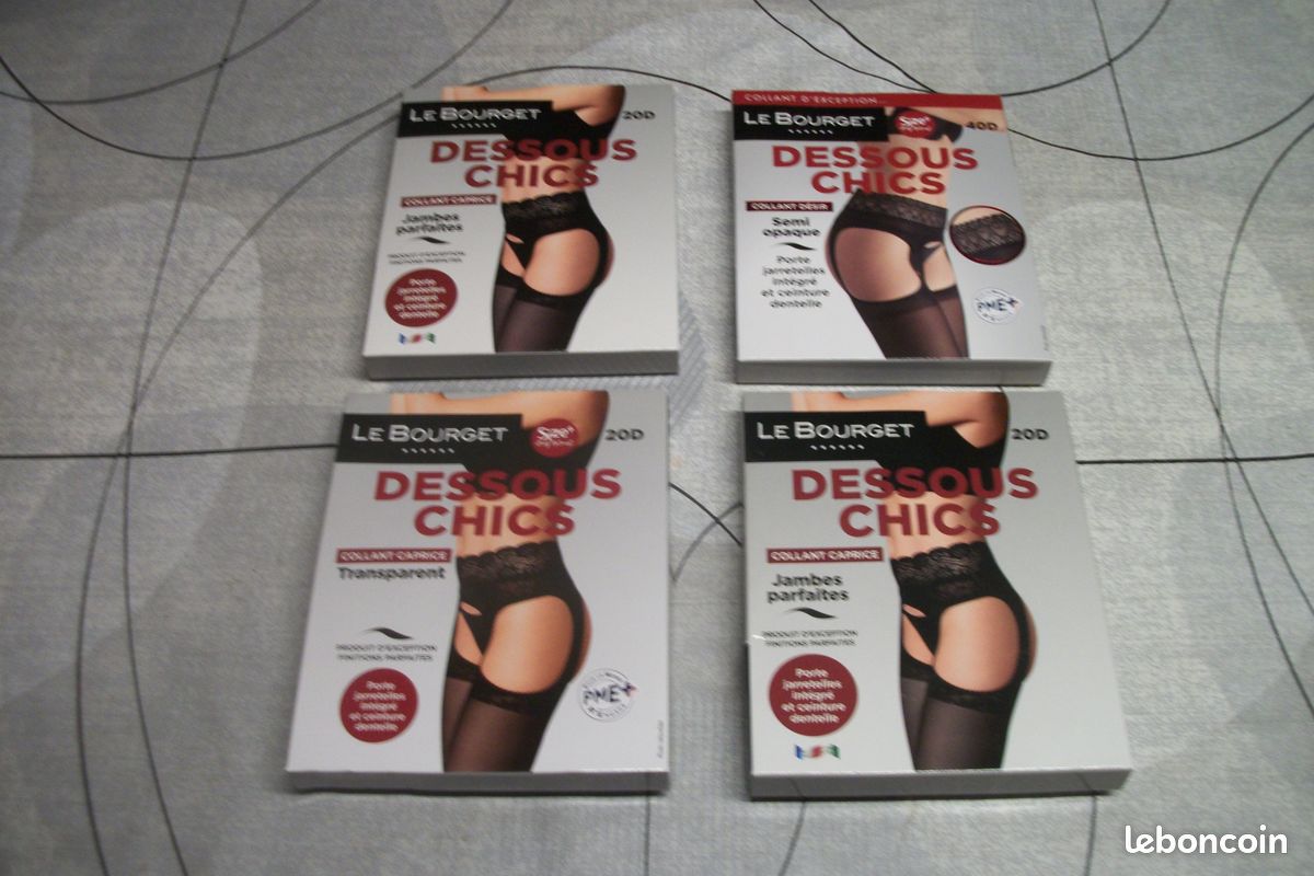 Plusieur collants dispo en Porte jarretelles transparent et non semi-opaque ( taille (1) 34/36 )( taille (2) 38/40 )( taille (3) 42/44 ) (image 1)