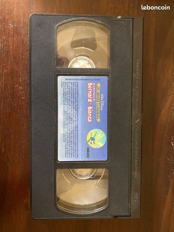 Les aventures de Bernard et Bianca. Les grands classiques. Walt Disney. VHS 📼 (image 4)