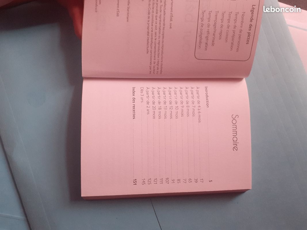 Livre 140 recettes pour bébé (image 4)