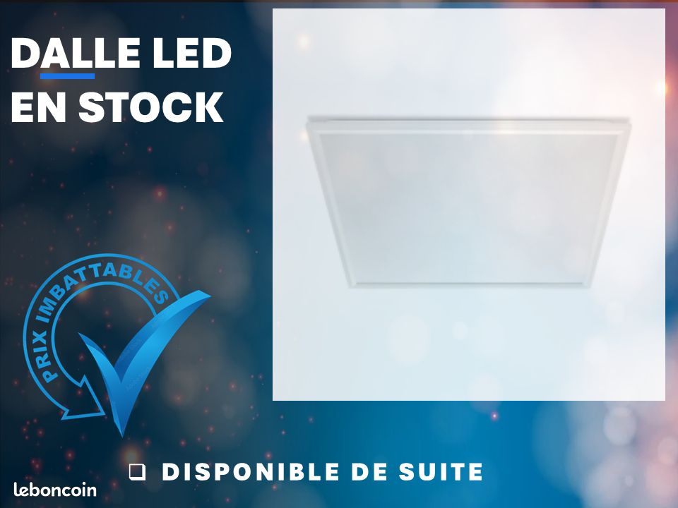 Panneau LED Carré Éclairage Naturel (image 1)