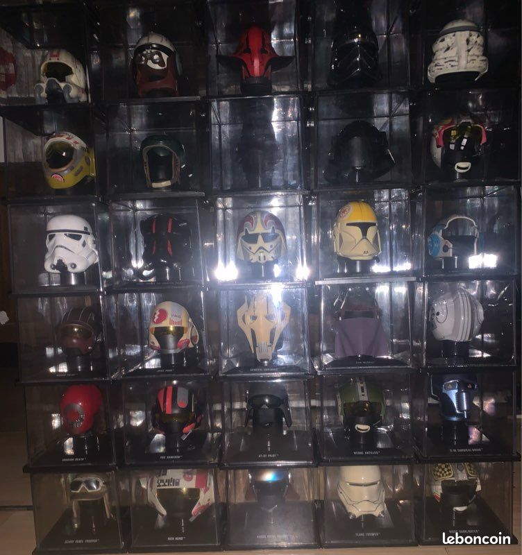 Collection de 40 casques Star Wars Altaya Helmet Collection 1/5 – Rare (image 3)