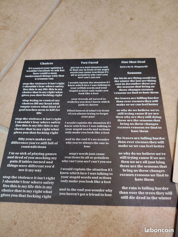 Vinyle 7" EP Vanbuilderass – Vanbuilderass 1995 (image 4)