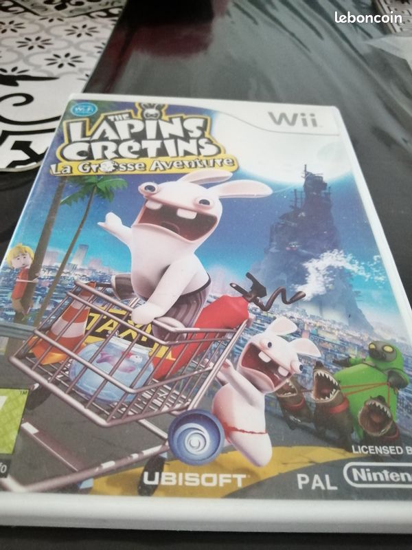 Jeu de wii the lapins cretins (image 1)