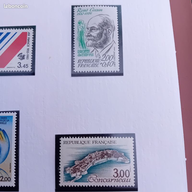 Timbres - Collection philatélique 1983 (image 5)