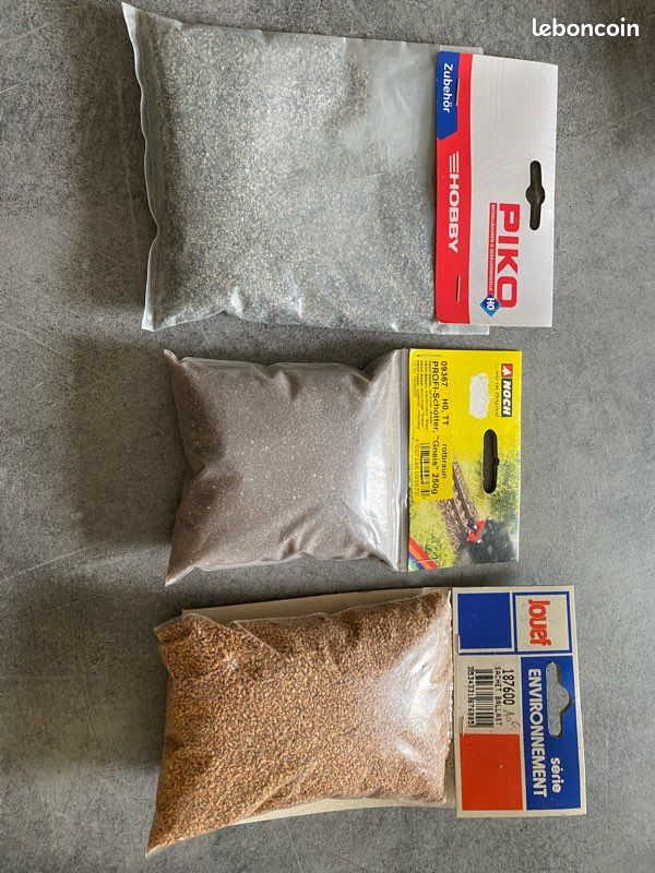 Noch Profi Ballast Gneiss - Brun Rouge - Pour Maquettes Ferroviaires - Échelles HO Et TT
